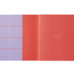 Notem notebook lilac large check design