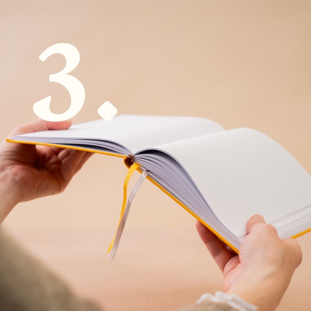 Yellow hardback notebook | Papersmiths