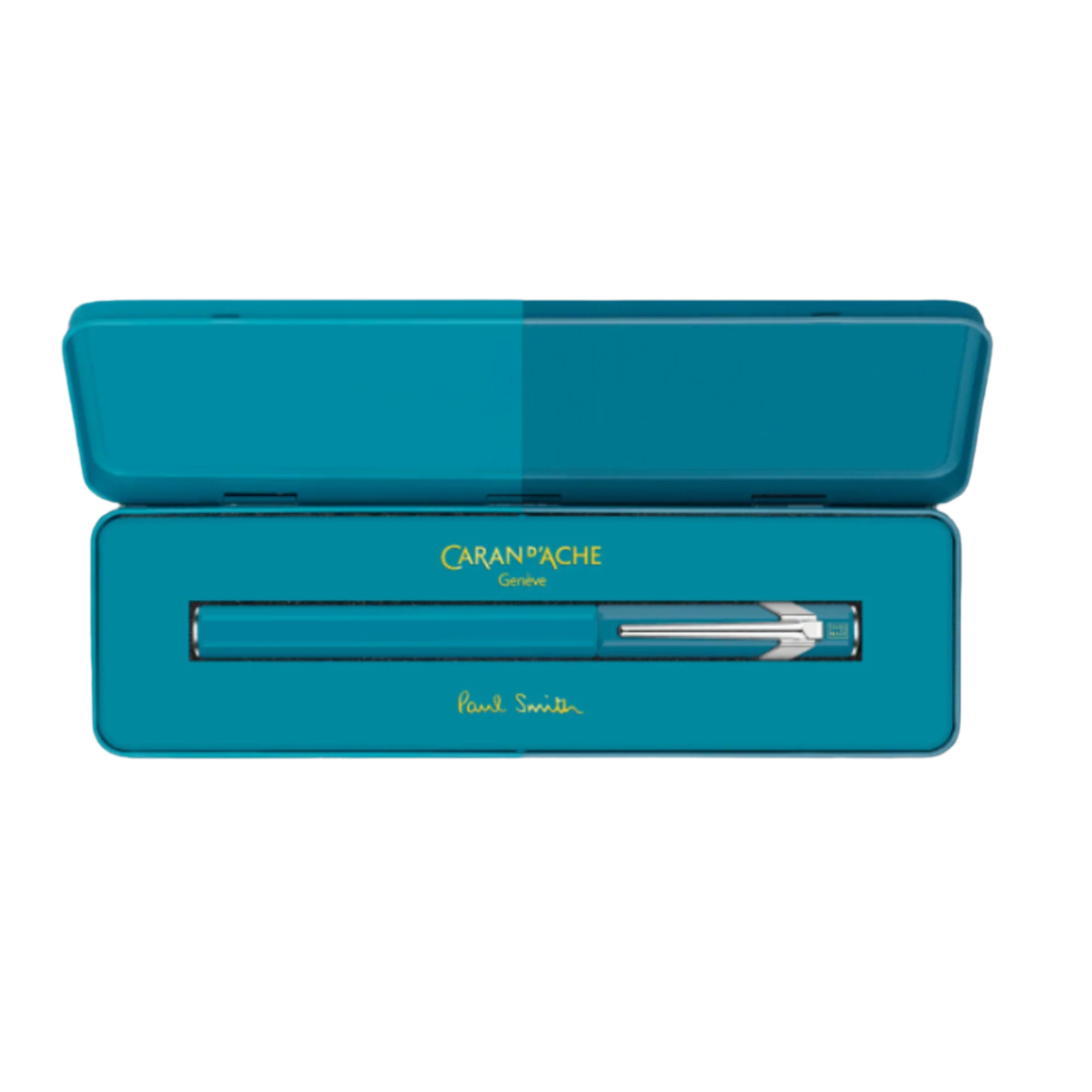 Paul Smith 849 Fountain Pen - Cyan Blue/Steel Blue