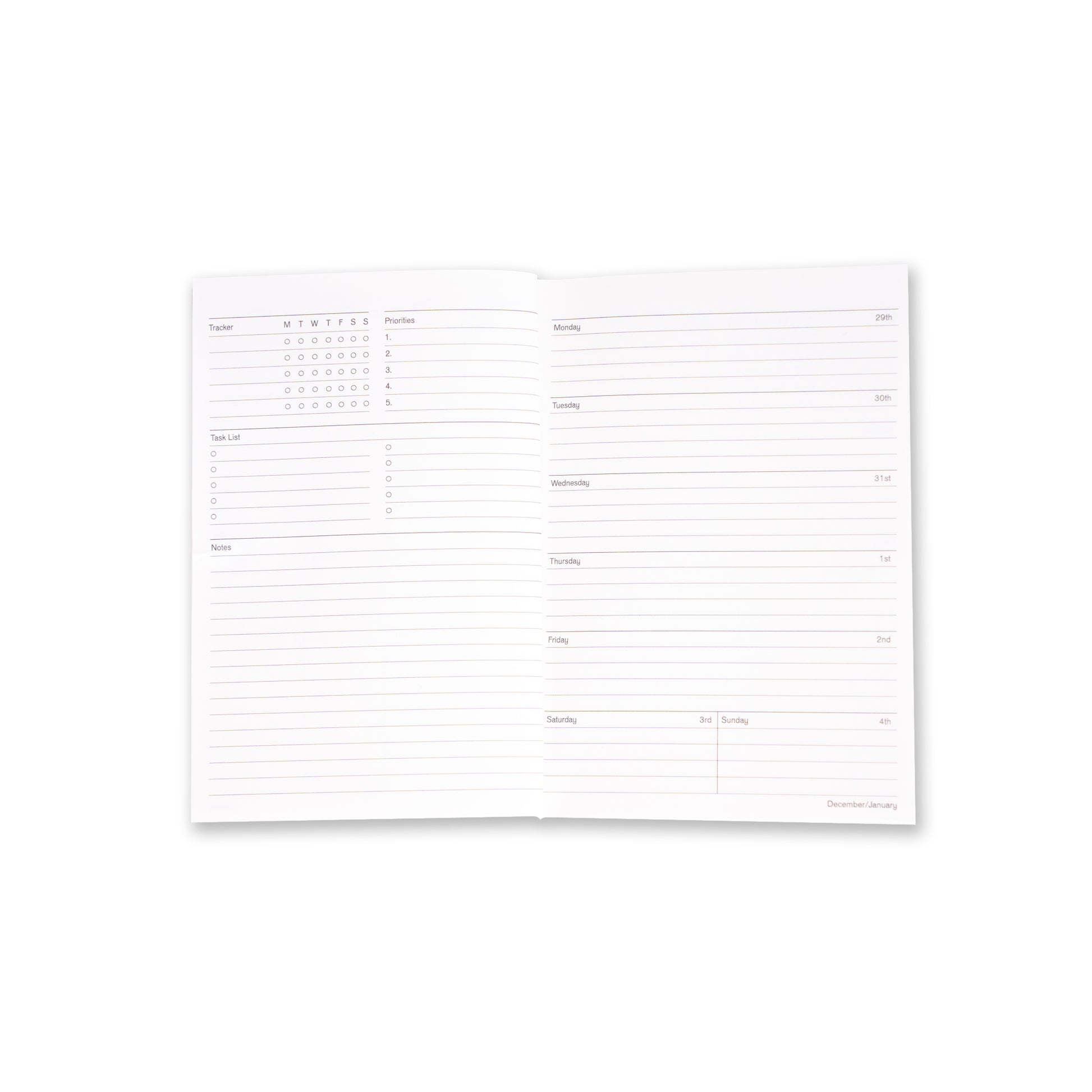 2026 Pocket Diary - Charcoal Grey