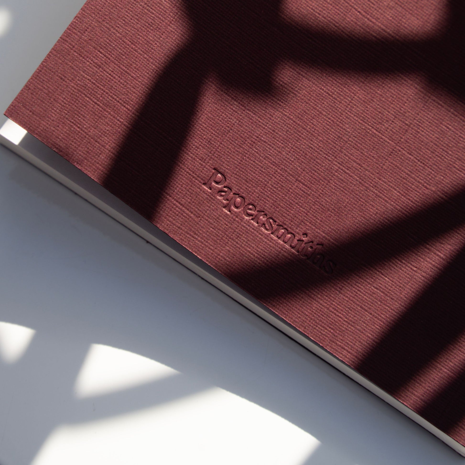 Pocket Notebook - Mulberry Red