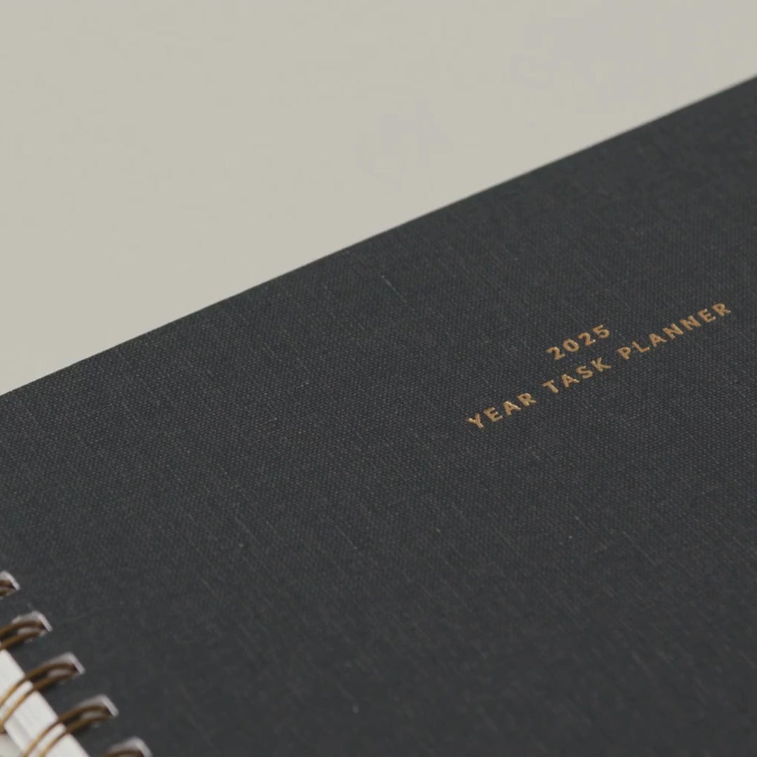 2025 Year Task Planner - Lavender Grey