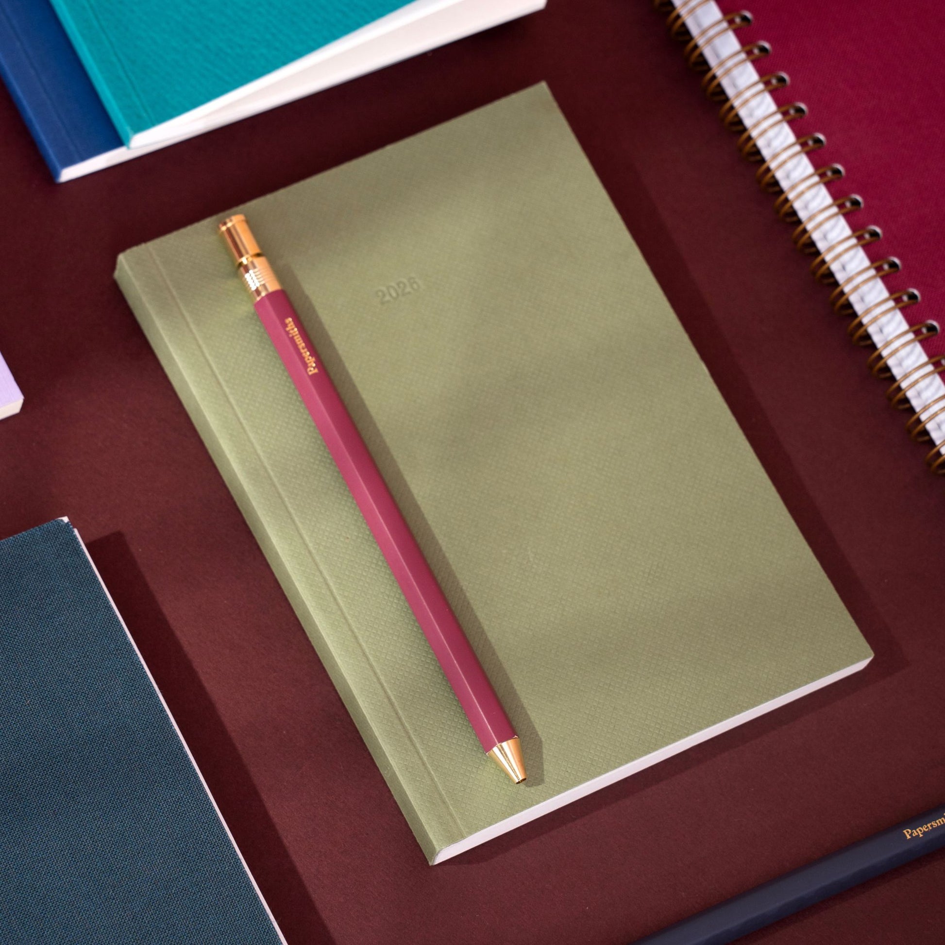 2026 Pocket Diary - Sage Green