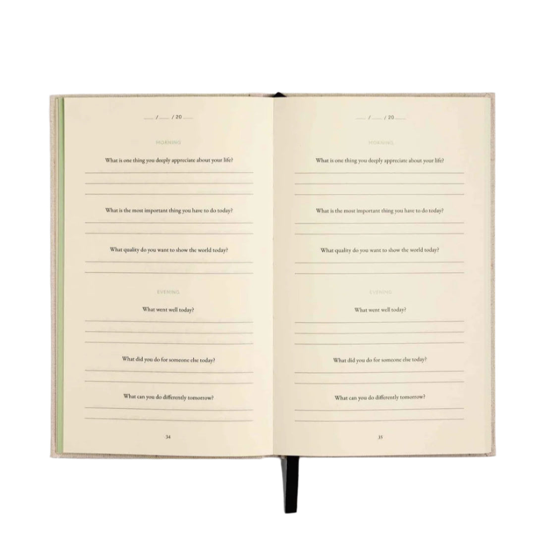 The Three Question Journal - Oat