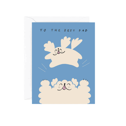 To The Best Dad Card