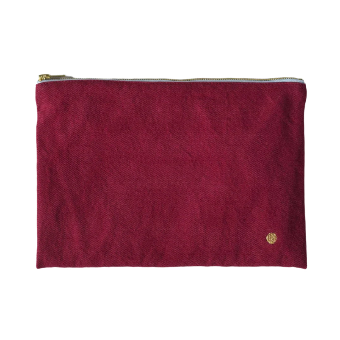 Large Accessories Pouch - Cherry Red