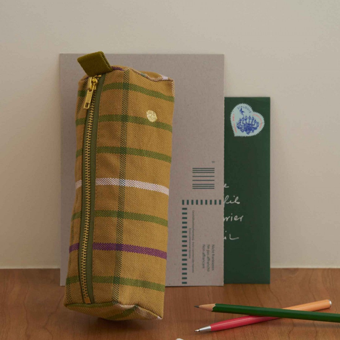 Pencil Case Pouch - Scotty Tartan
