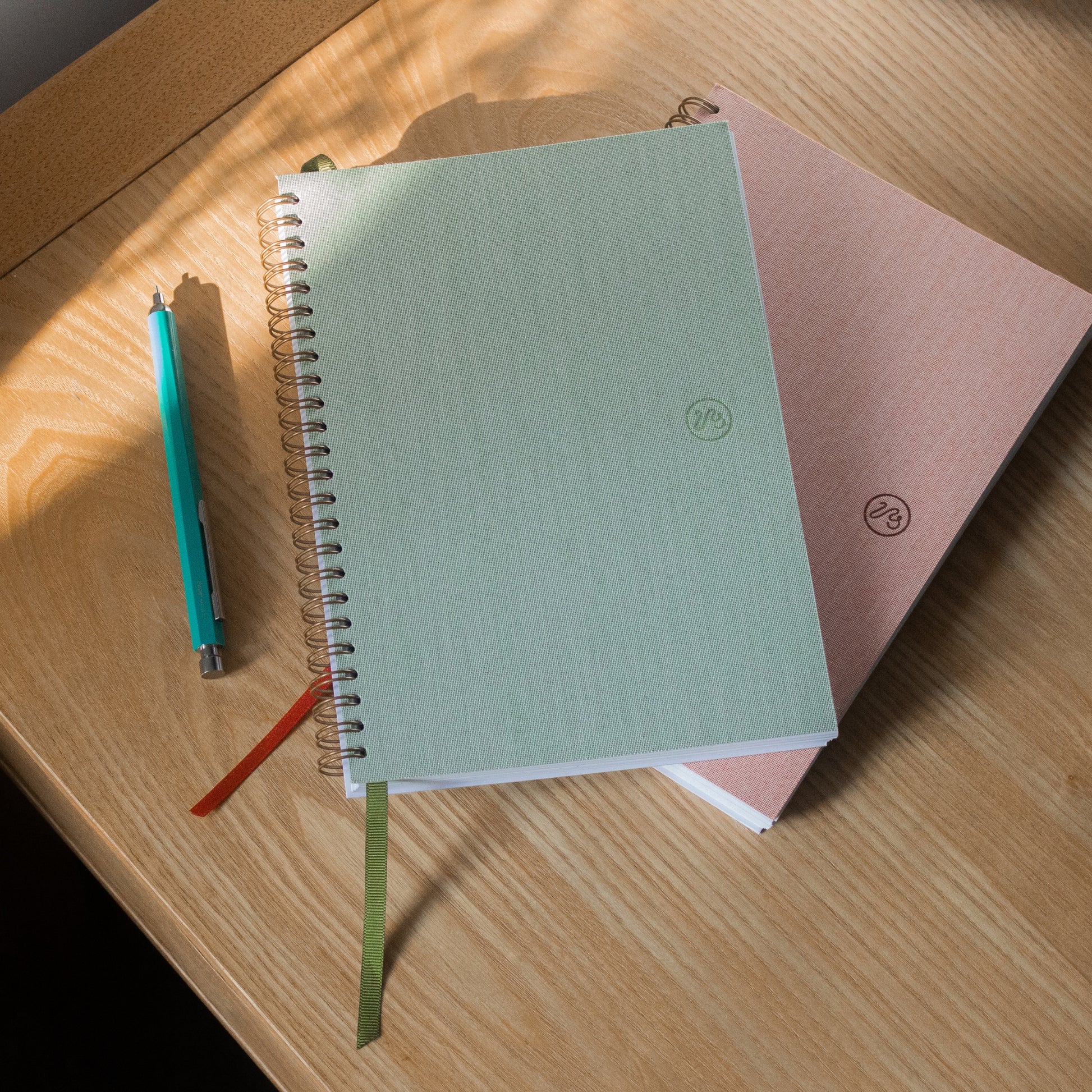 Wiro Bound Notebook - Ocean Algae
