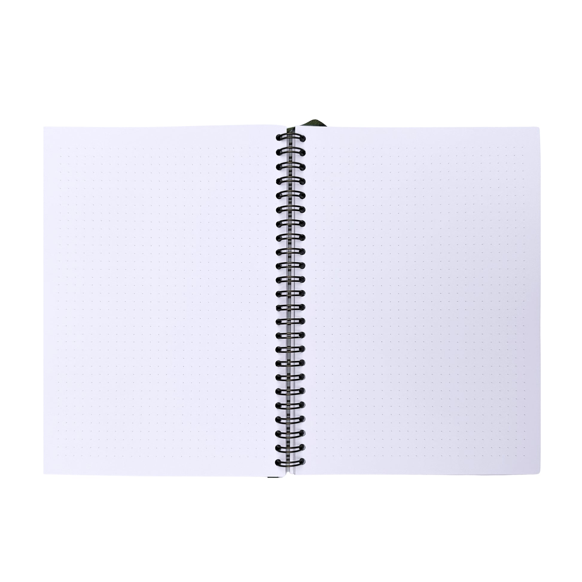 Wiro Bound Notebook - Mulberry Red
