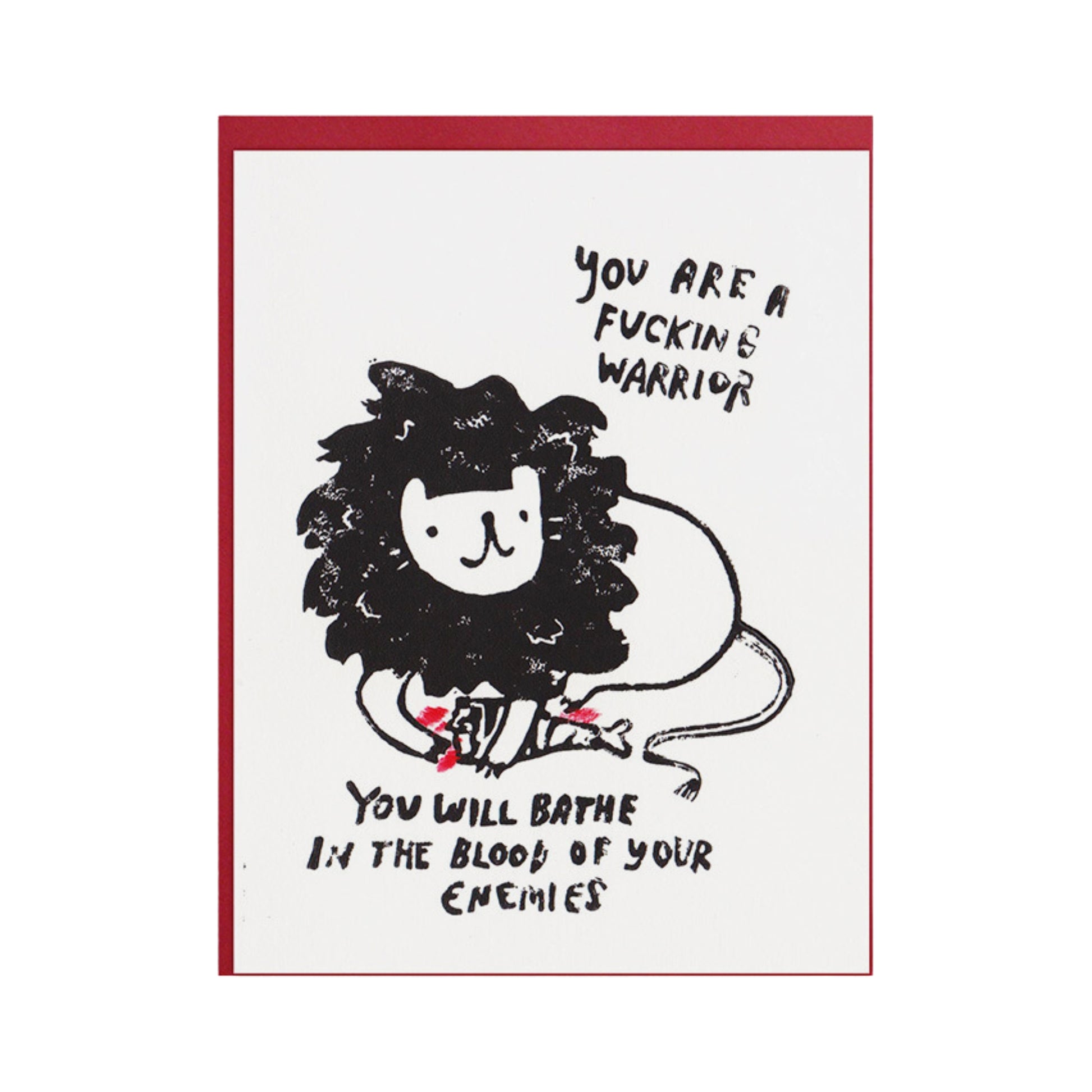 You are a Warrior Card