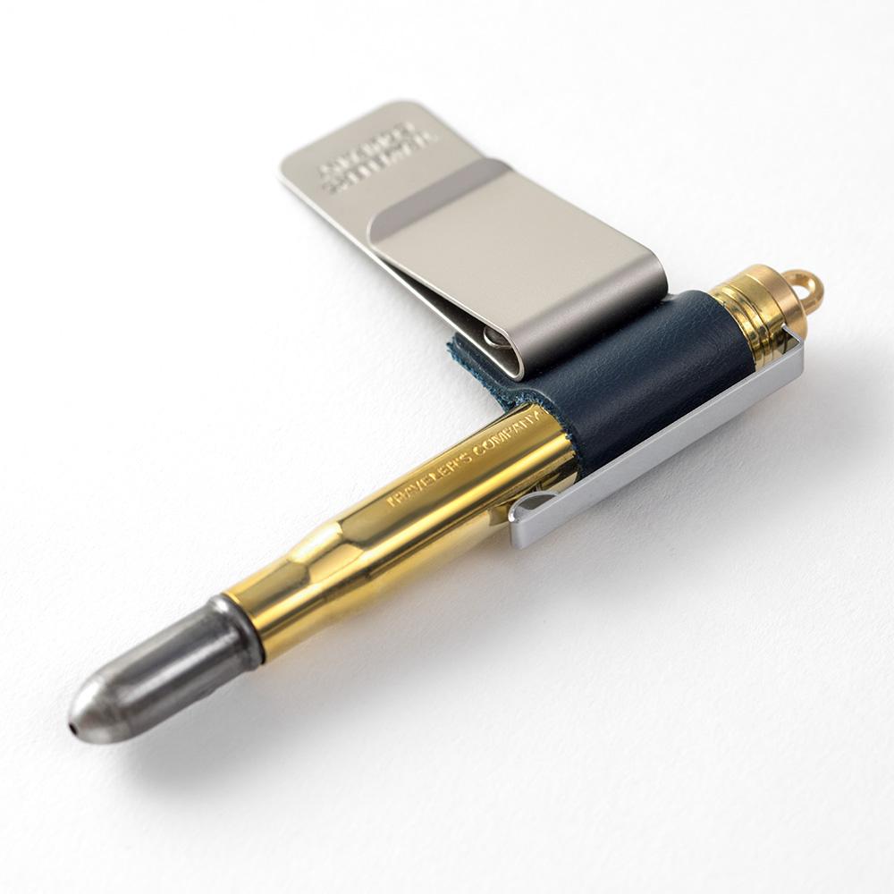 Notebook Pen Holder - Blue