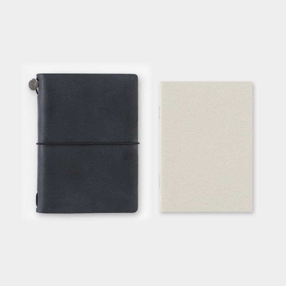 leather notebook and refill
