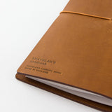 Leather Notebook - Camel