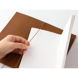 Leather Notebook - Camel