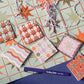 Set of six gift tags