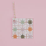 Star Gift Tags - Set of 6 / Pink