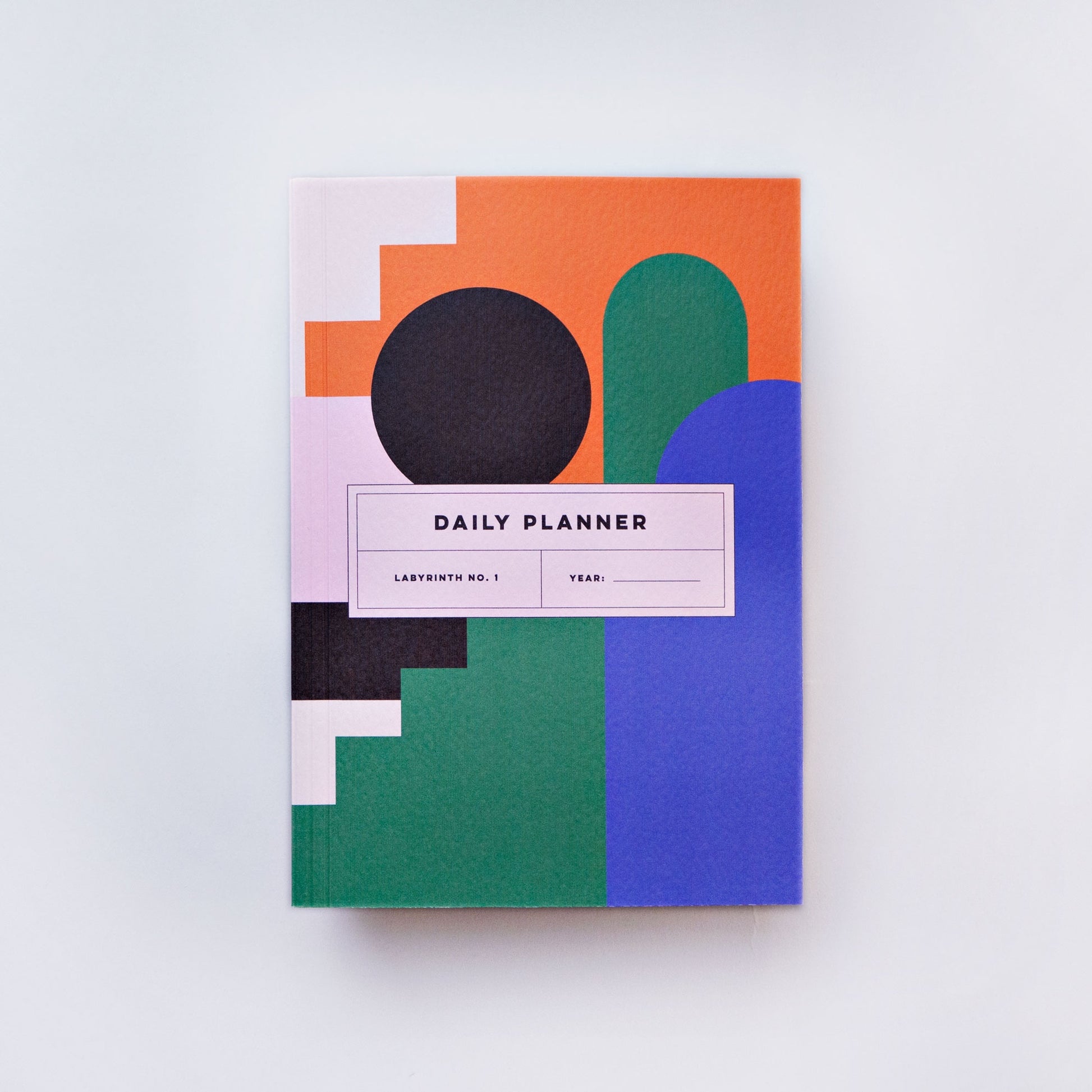 The Daily Planner Undated - Labyrinth No. 1