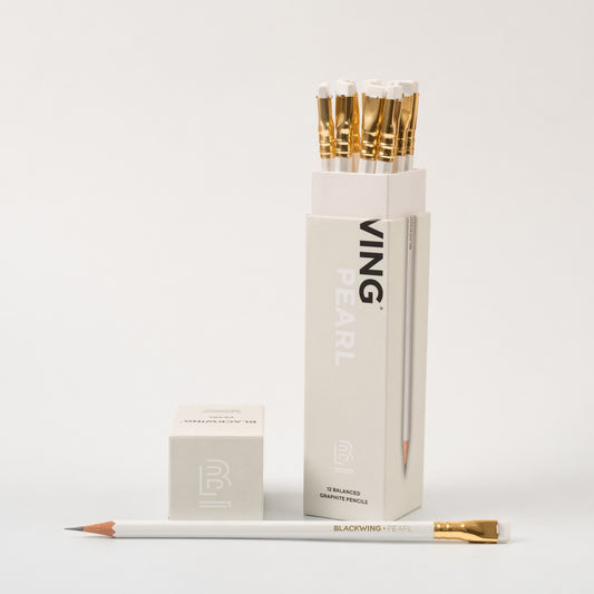 Blackwing Pencil - Pearl White - Set of 12
