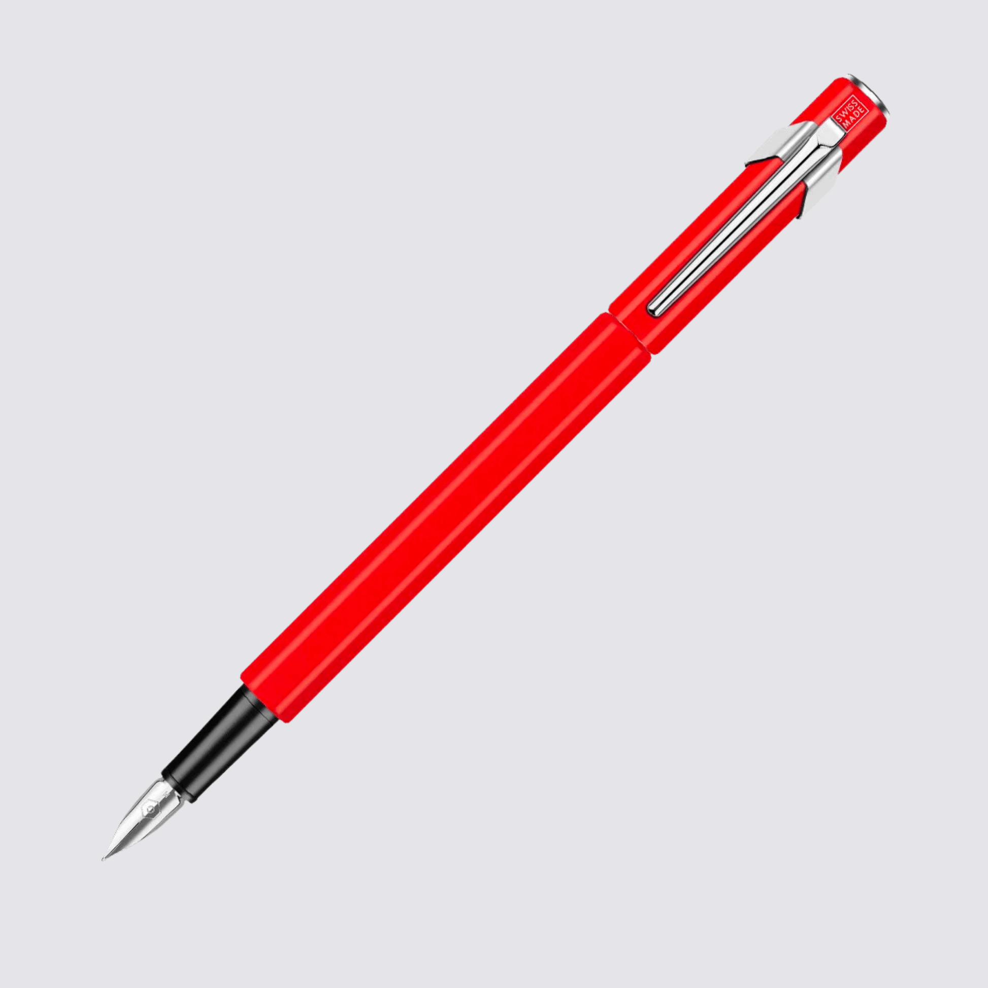 849 Fountain Pen - Medium Nib / Red