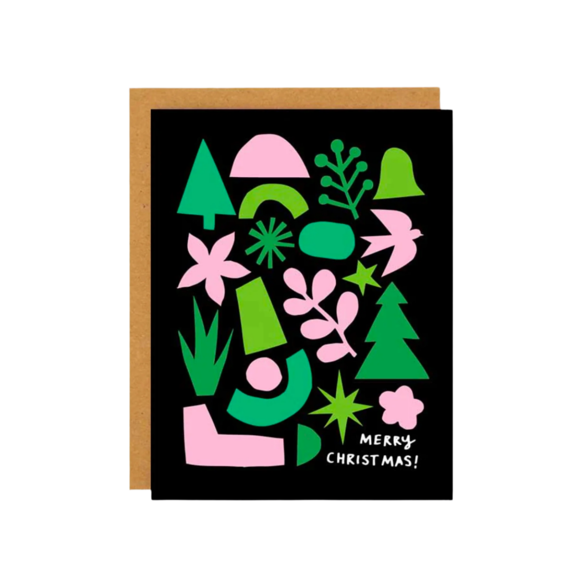 Abstract Christmas card