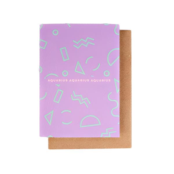 Memphis Star Sign Cards