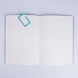 Blue Paperclip Book Mark 