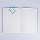 Blue Paperclip Book Mark 