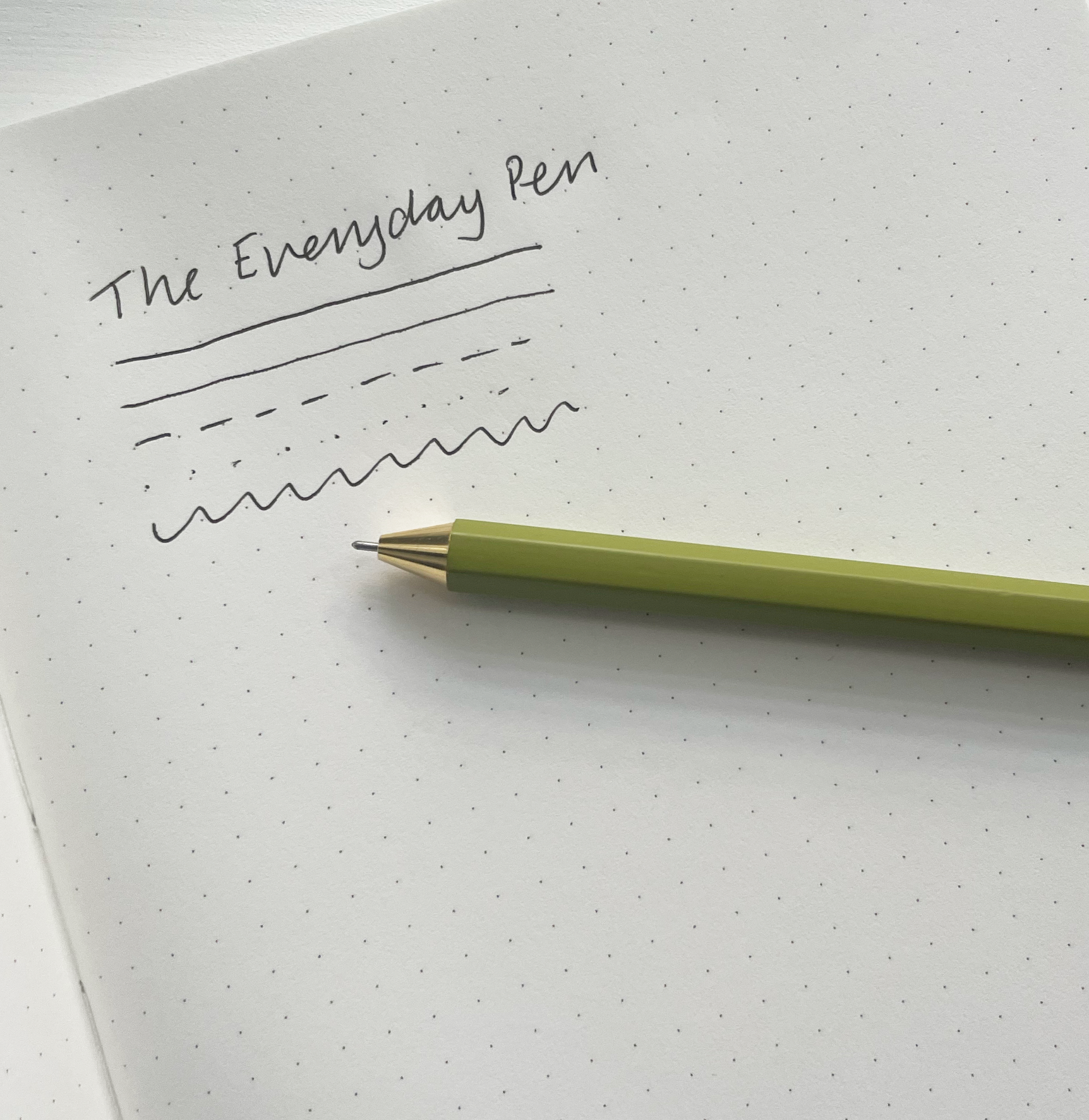 Everyday Pen - Olive Green