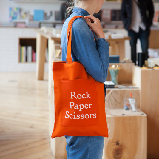 Rock Paper Scissors Tote Bag
