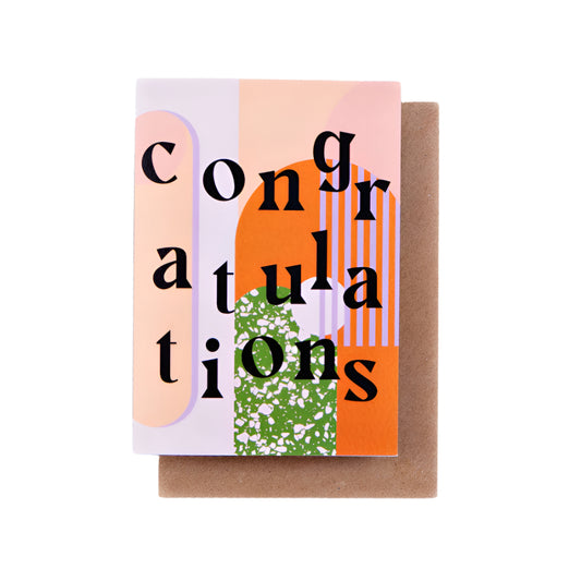 Vertigo Congratulations Card