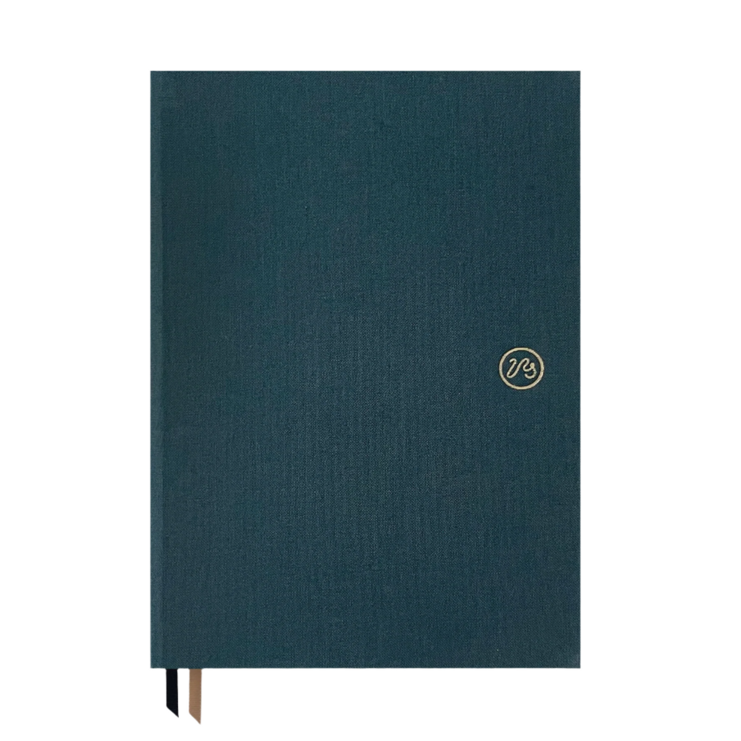 Bookcloth notebook in blue