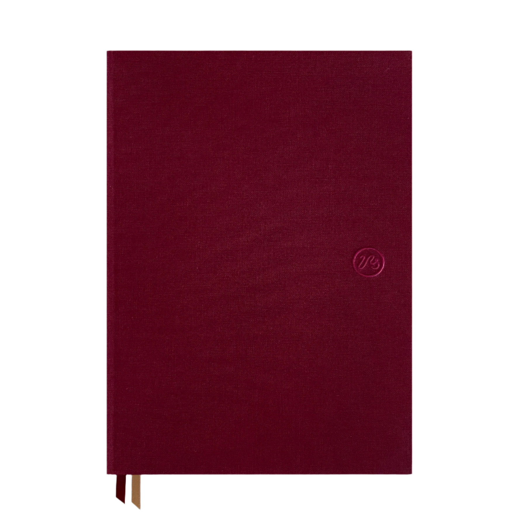 Clifton Notebook & Five Minute Journal Gift Set - Mulberry Red