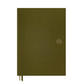 bookcloth notebook in green