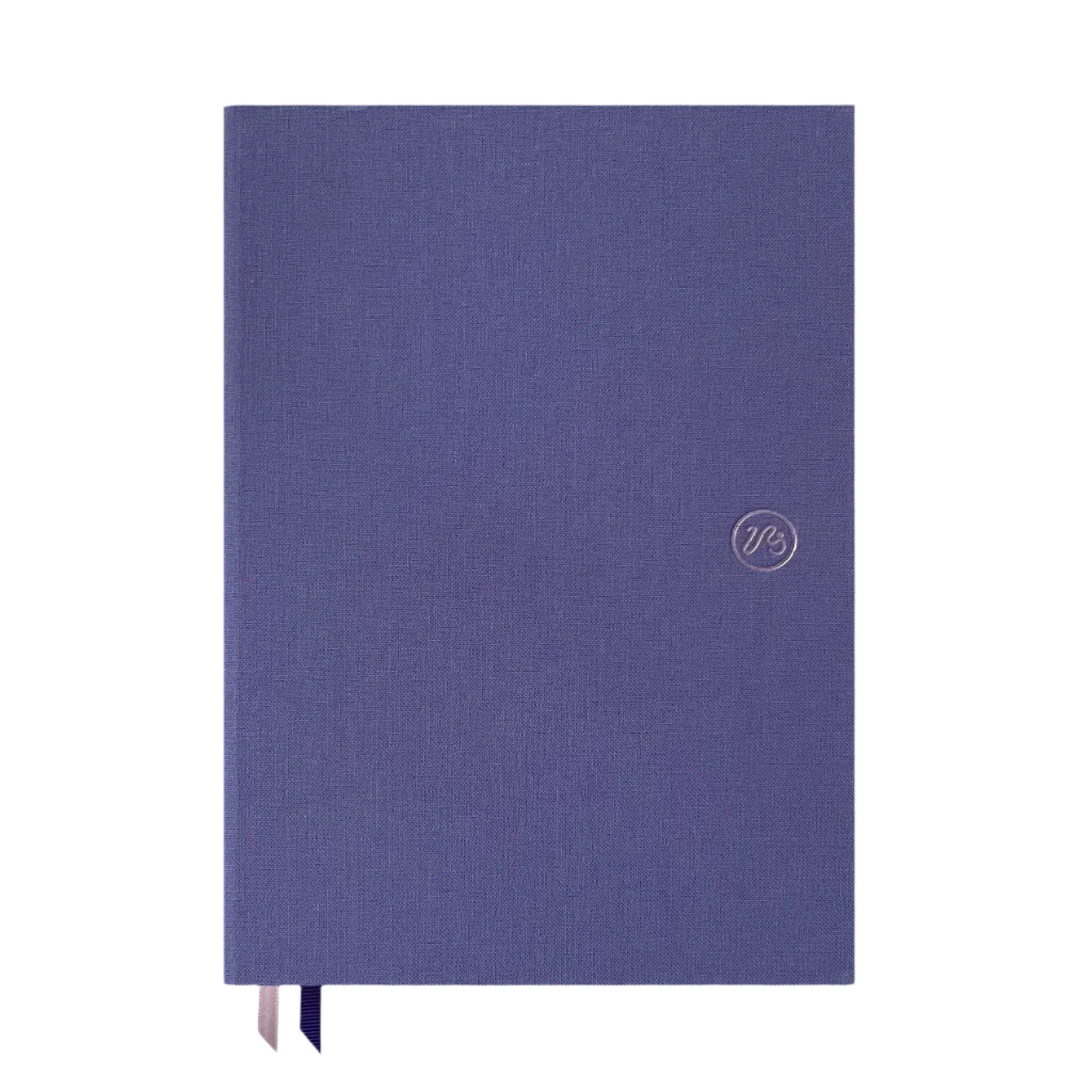 Bookcloth notebook in purple