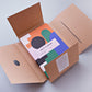 Daily Planner Abstract Print in Box