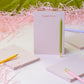 The Werk Block - Misty Pink