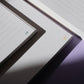 numbered notebook pages