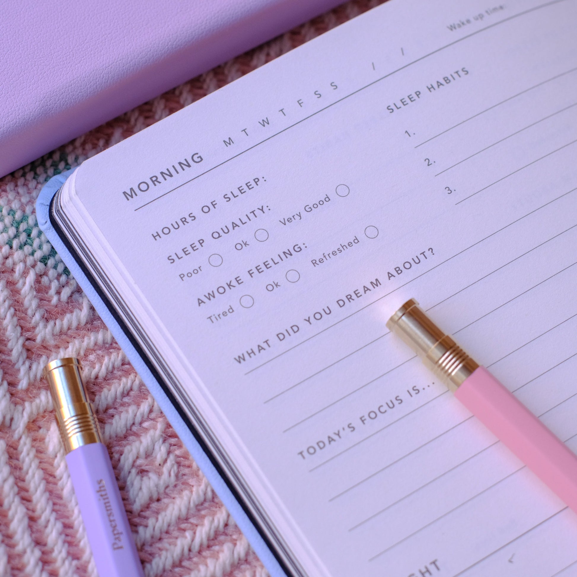 Sleep Journal - Lilac
