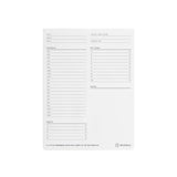 daily goal planning notepad