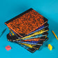 Colour Cloud A5 Notebook - Black