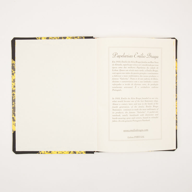 Colour Cloud A5 Notebook - Black