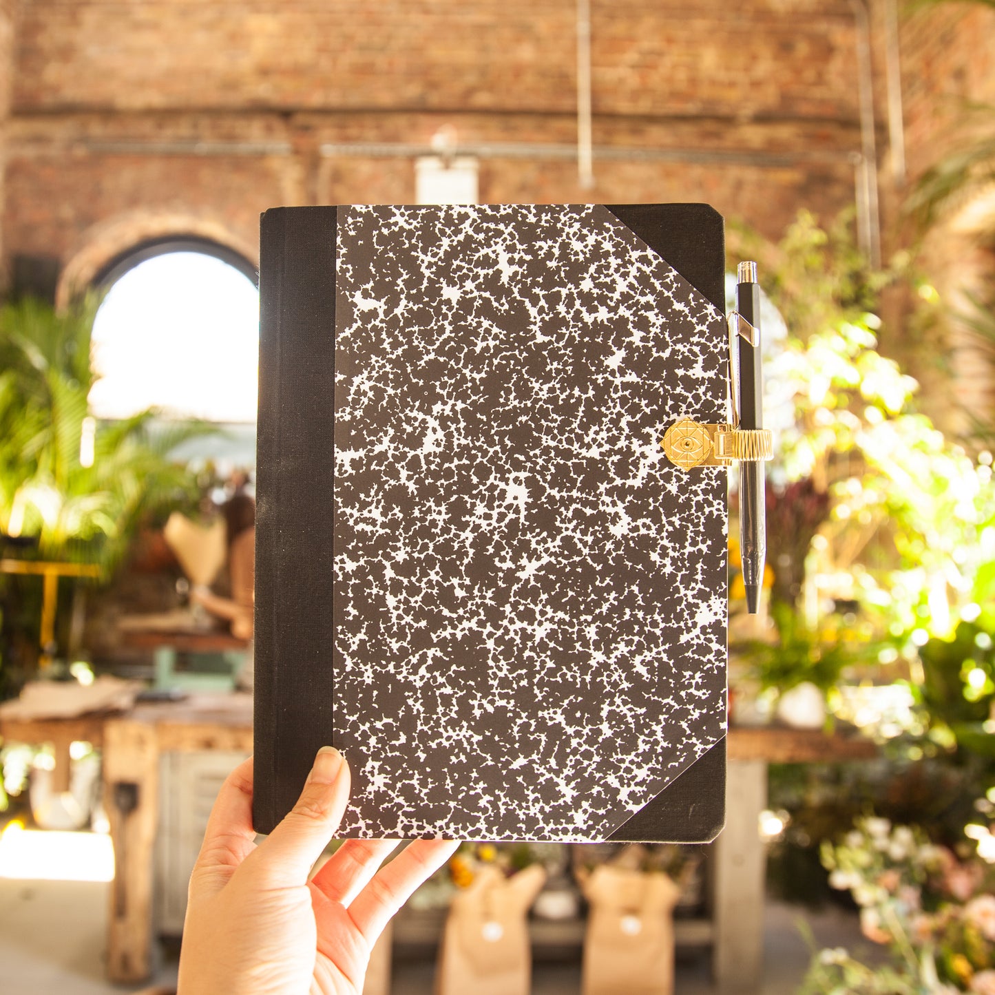 Colour Cloud A5 Notebook - Black