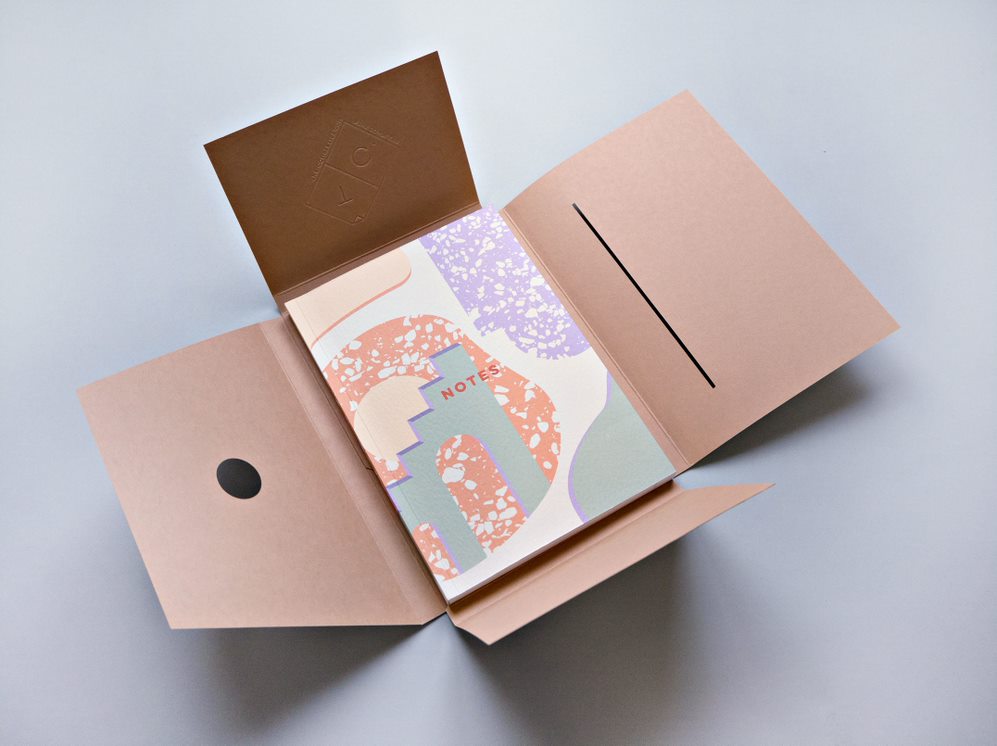 Flat Lay A5 Notebook - Mirrors