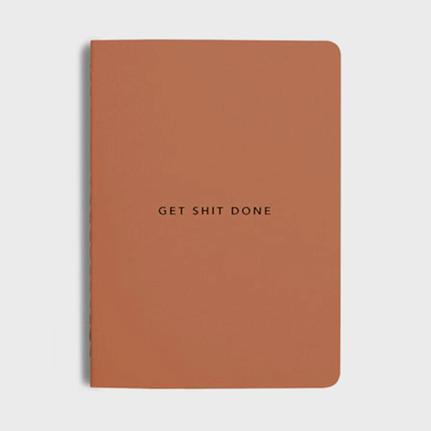 Clay coloured notebook
