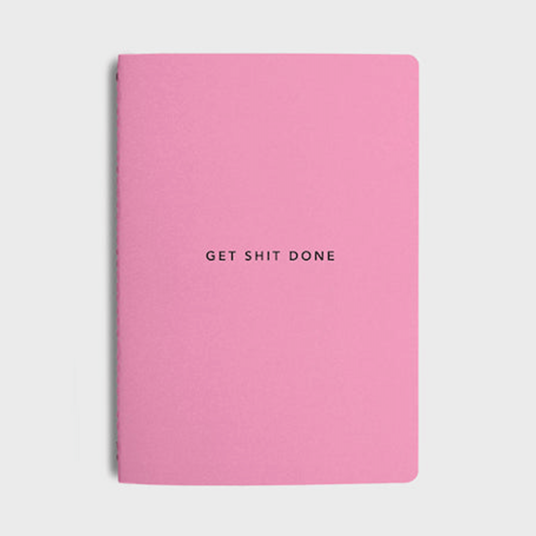hot pink notebook to get shit done
