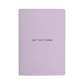 Purple get shit done notebook