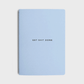 Sky blue notebook