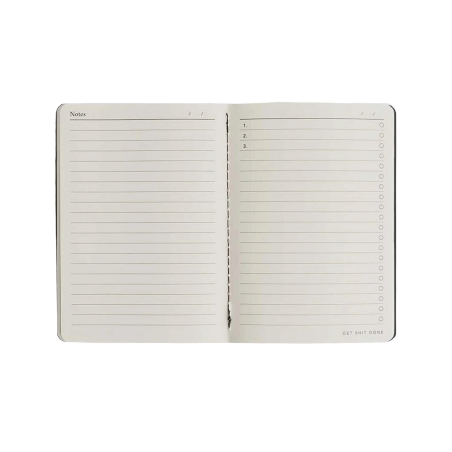 Ruled notebook