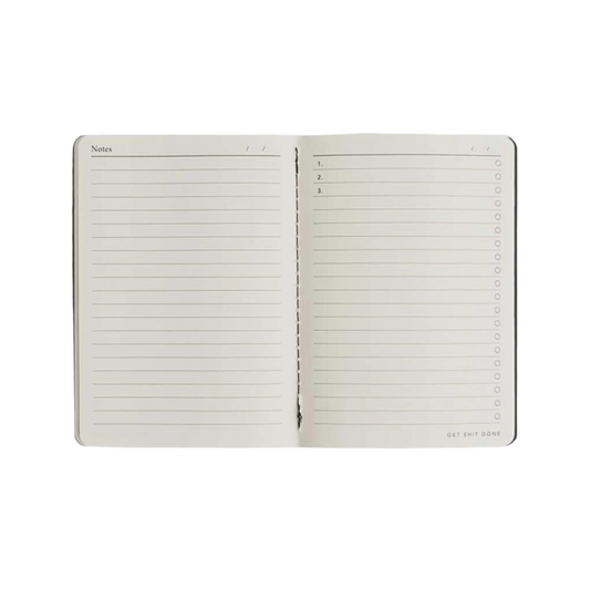 Get Shit Done To-Do List Notebook - A5