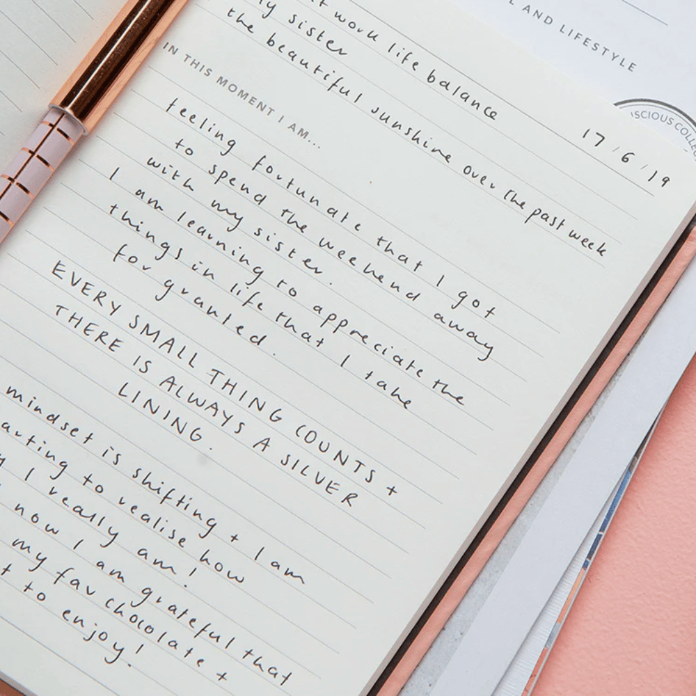 Gratitude Journal - Teal Green